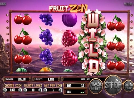 Wild символ в игровом онлайн автомате Fruit Zen